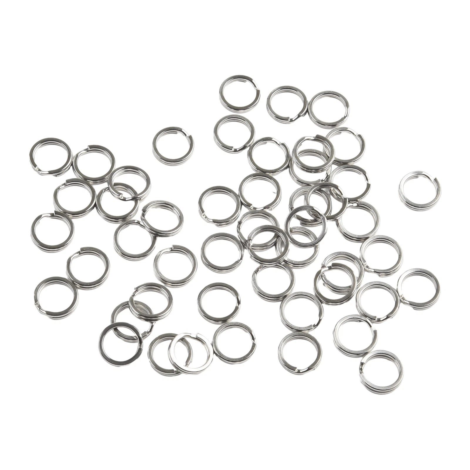 Stainless Steel Split Ring Fishing Connector for Lures (Fishing Accessories)