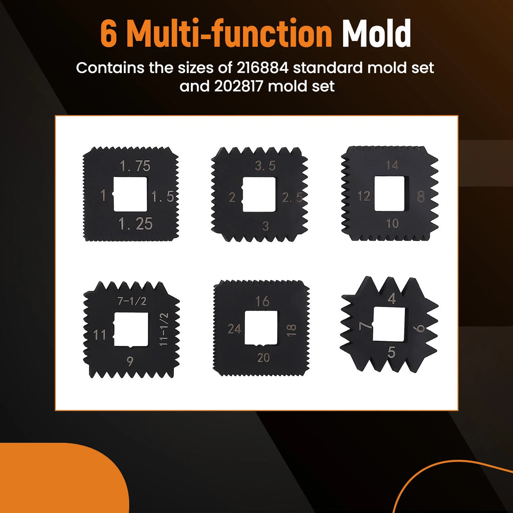 Outside Thread Chaser Repair Tool for Universal (4–11) Thread Sizes