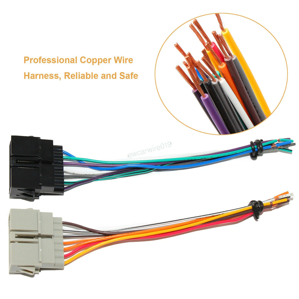 Radio Wire Harness Connector for Jeep Wrangler Cherokee (1997–2001)