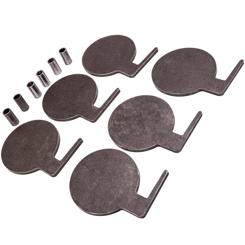 6x AR500 Target Dueling Tree DIY Kit for AR500 Steel (6" x 3/8")