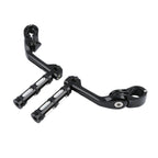 1-1/4" Footpegs Highway Peg Kit for Harley Low Rider