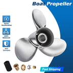 13x19 Boat Propeller for Mercury Outboard Engine (40-140HP) Stainless Steel