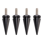 Set of 4 Black Windshield Fairing Mounting Spike Bolts for Road Glide FLTR (2015–2025)
