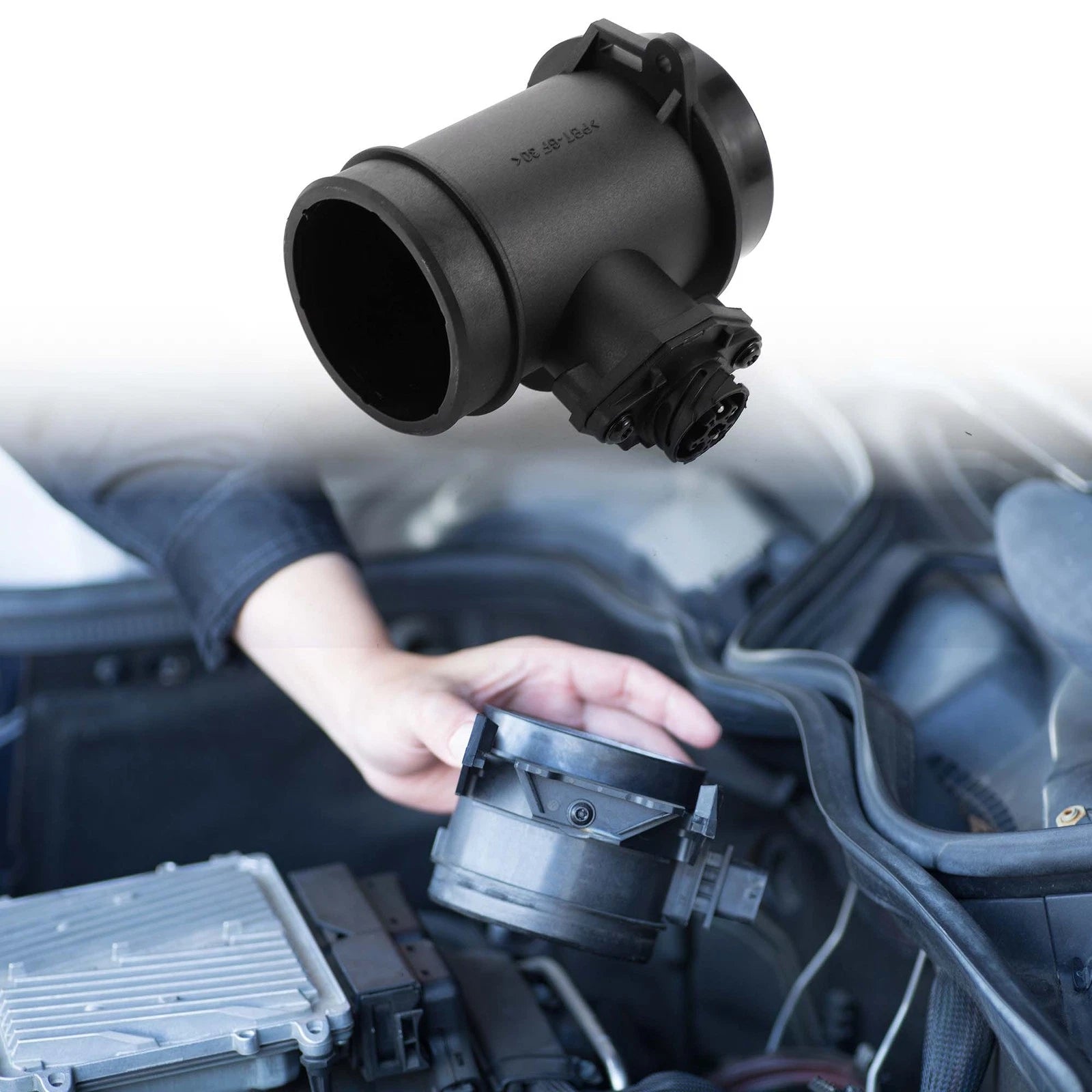 Mass Air Flow Sensor Assembly MAF for Mercedes-Benz W124 300CE (1993)