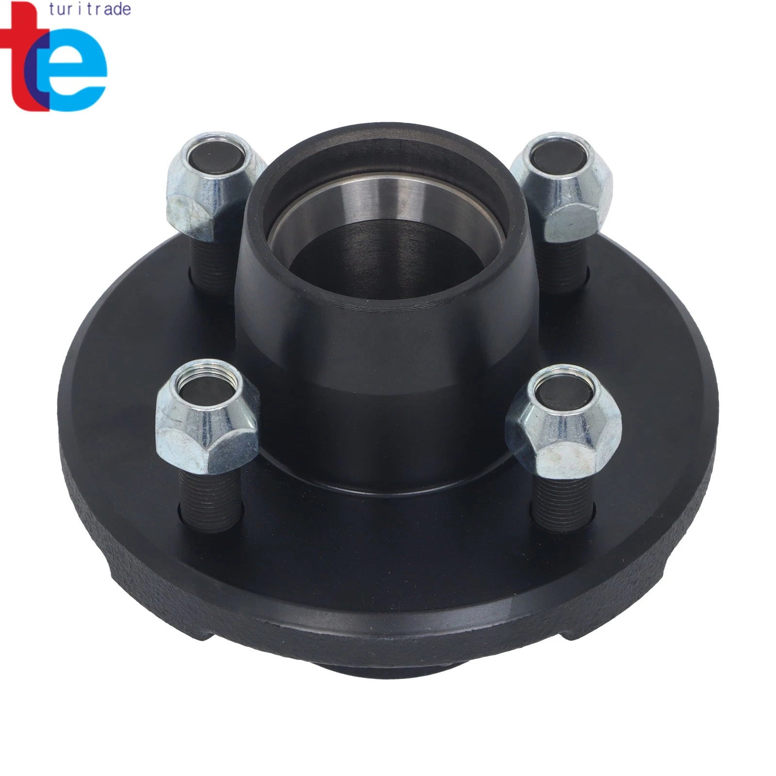 Set of 4 Trailer Hub Kits with Bearings for 2000 lbs Spindle (4")