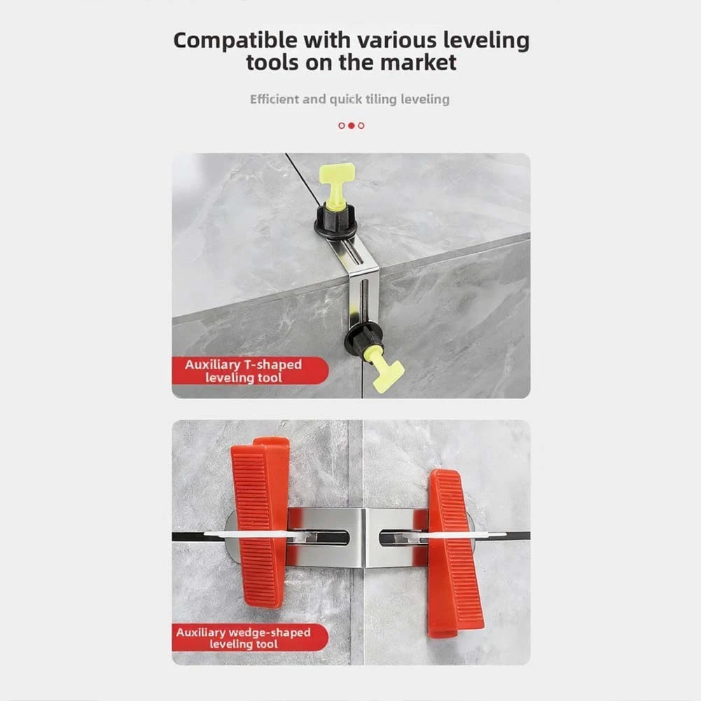 Tile Leveling Corner Stainless Steel 78mm x 23mm for Professional Use