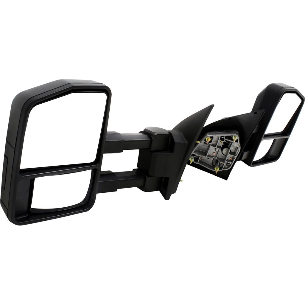 Tow Mirror Set for Ford F-350 Super Duty (1999–2016) Black