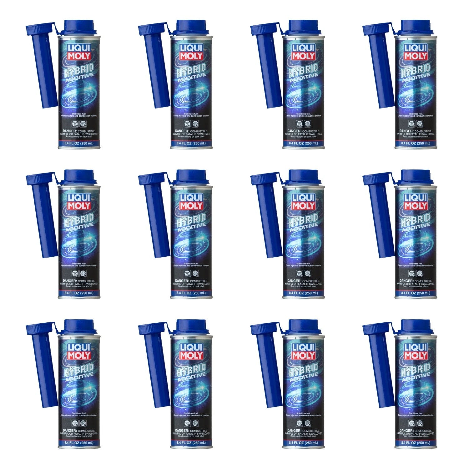 Set of 12 Liqui Moly Hybrid Fuel Additive 250ml