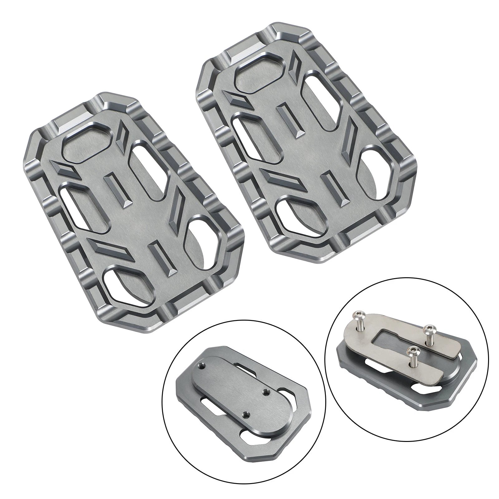 CNC Driver Footpegs Pedal Set for Triumph Scrambler 1200 (2019–2023)
