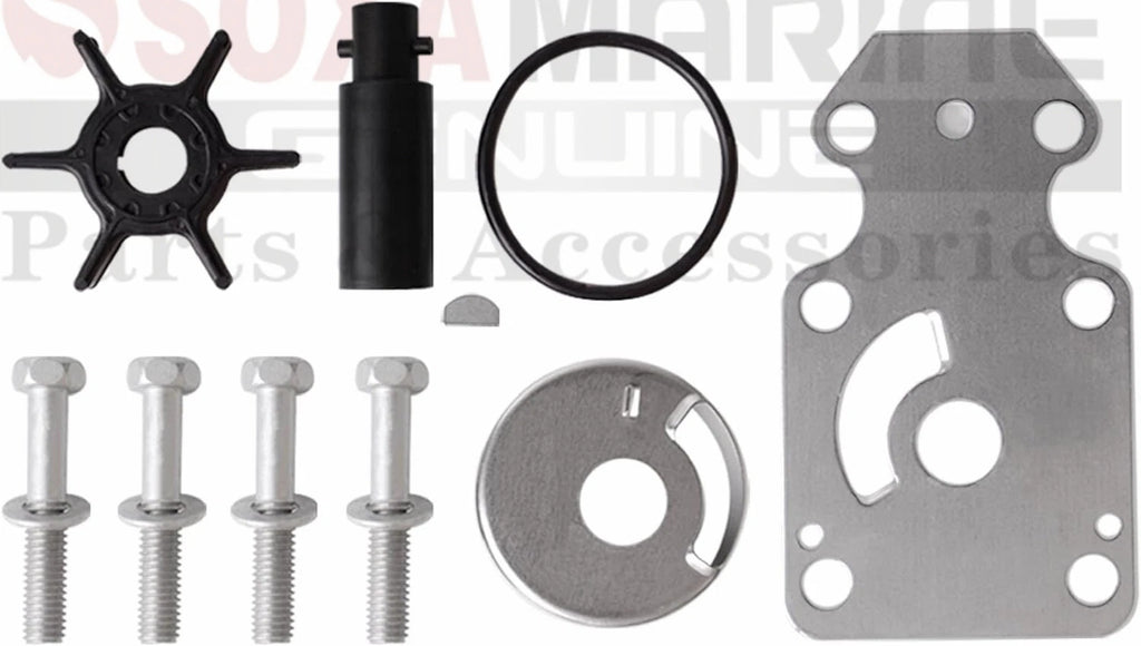 Water Pump Service Kit for Yamaha T8 T9.9 Outboard (18-3475, 69G-W0078-02)