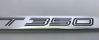 License Plate Frame Front for Ford Mustang GT350 (Chrome with Black Emblem)