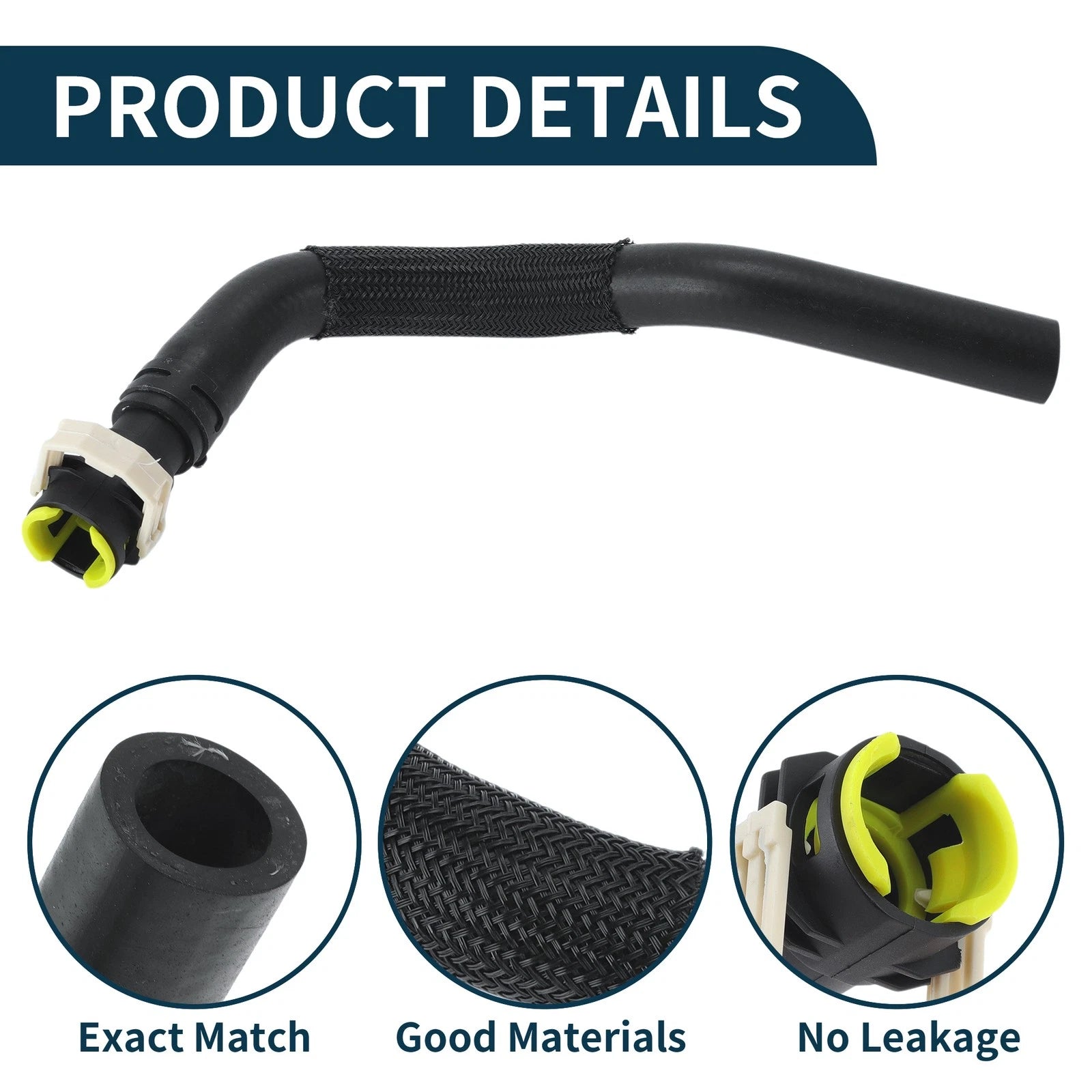 Radiator Hose No.DG806124YA for Ford Fiesta (2009–2011) Rubber
