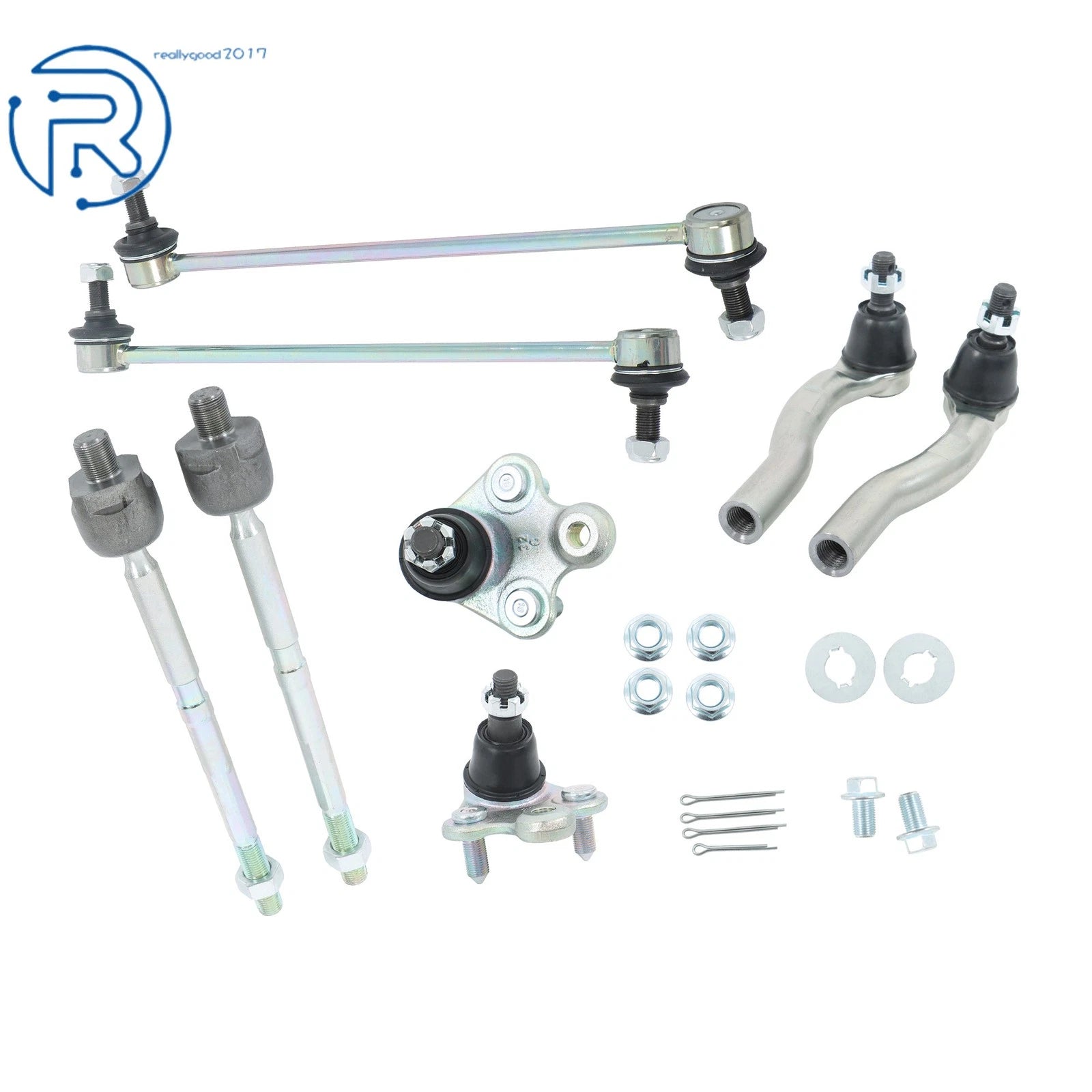 Set of 4 Front Tie Rods Ball Joints Sway Bars for Honda CR-V (2012–2016)