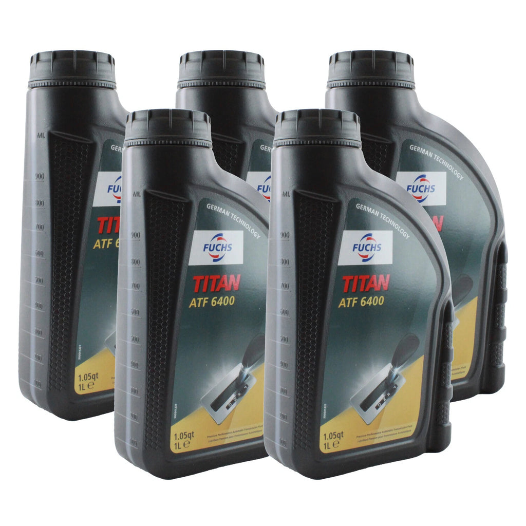 5X 1L Fuchs TITAN ATF 6400 Transmission Fluid for Acura BMW Ford VW
