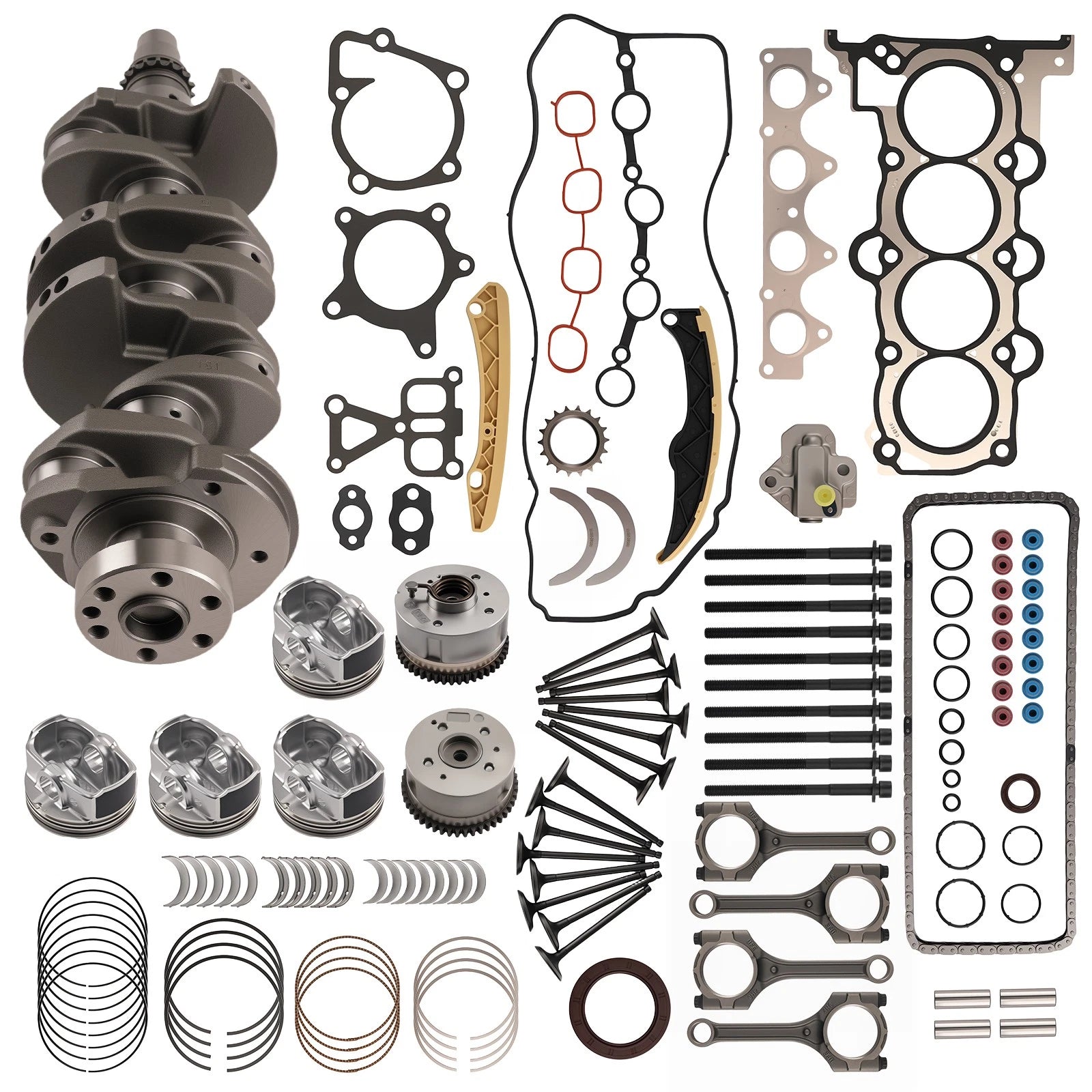Engine Overhaul Kit for Hyundai Accent Veloster (2012–2017) G4FD 1.6L