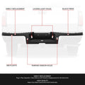 Rear Bumper Step Pad for Ford F-250 F-350 SD (2008–2012) w/ Park Sensor Holes