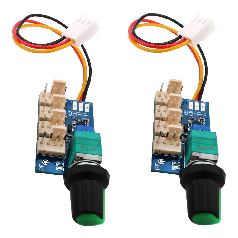2X PWM Fan Controller 4-Way for Motherboard & Chassis Cooling Fans