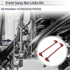 Set of 2 Front Stabilizer Bar Links for Mercedes-Benz C230 (2008–2009) No.K750335/K750336
