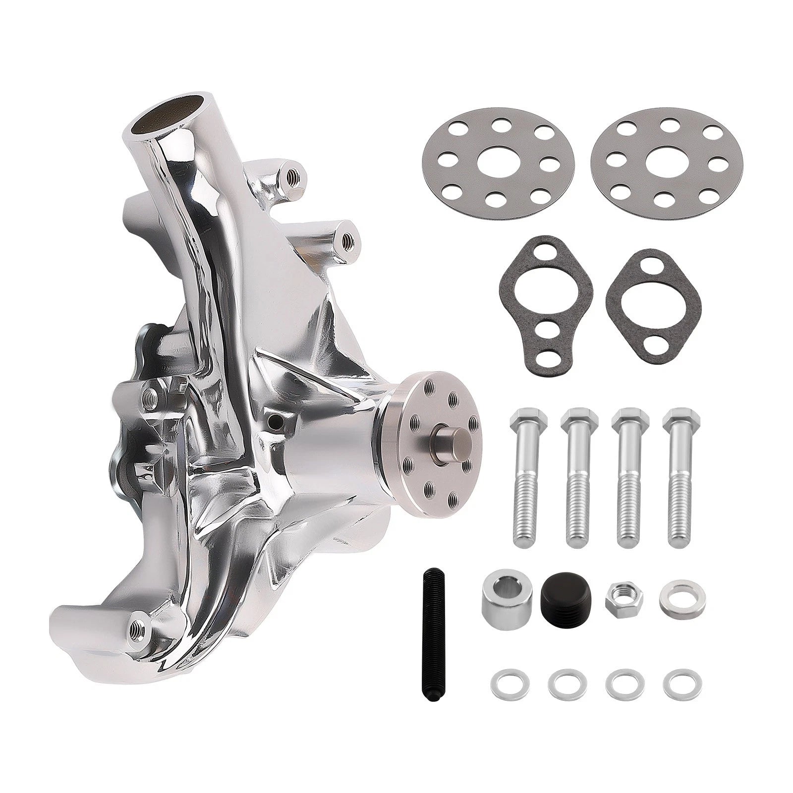 High Volume Long Water Pump for SBC 283 327 350 400 (1969–1987)