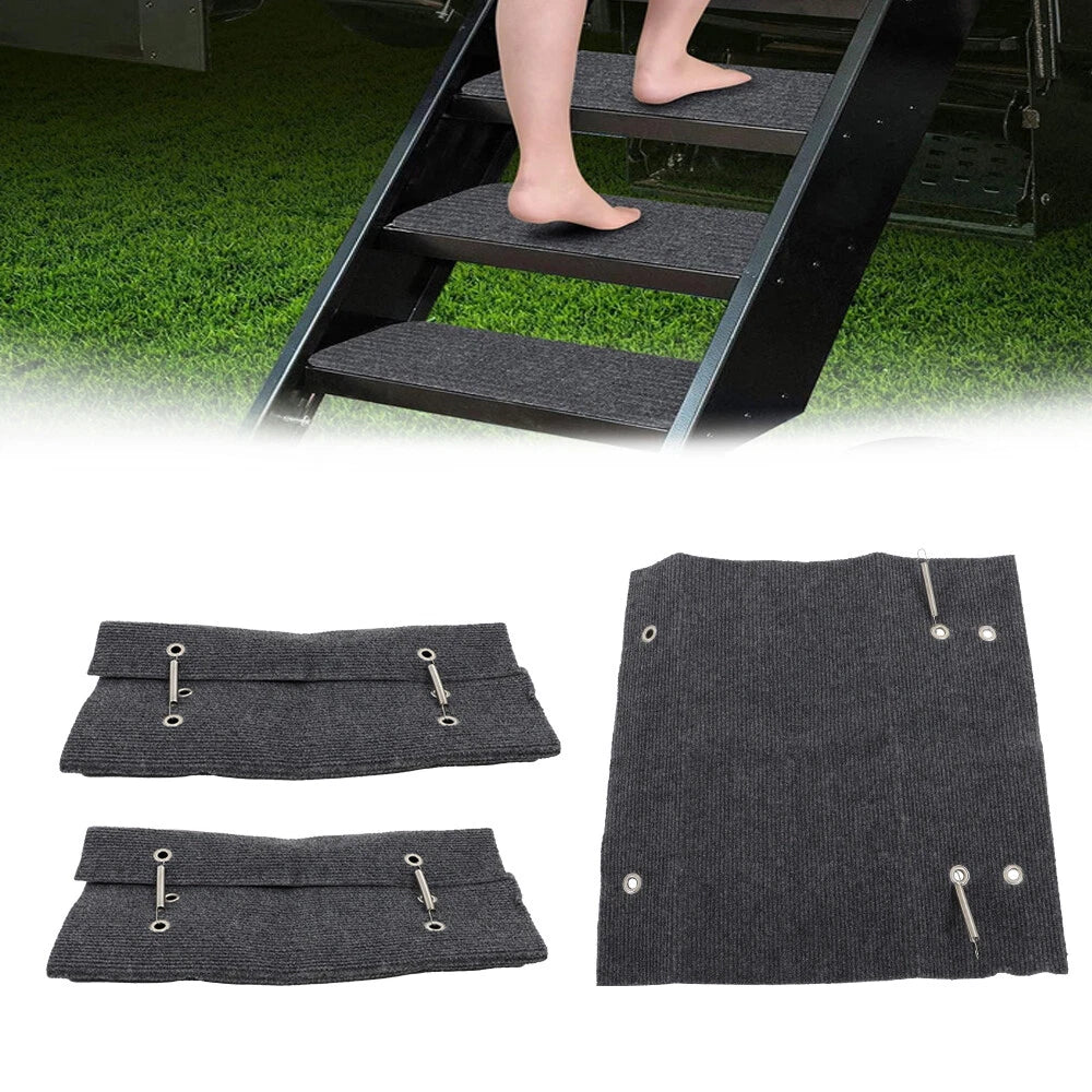 3X RV Step Covers for RV Camper (18" Wide)