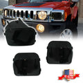 2X Smoked Lens Front Corner Signal Lights for Hummer H3 (2006–2010)