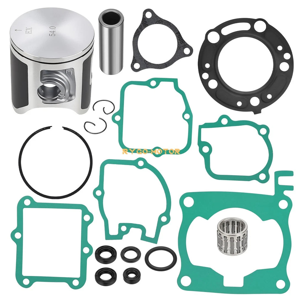 Top End Piston Kit for Honda CR125R (2003–2004) w/ Engine Gaskets