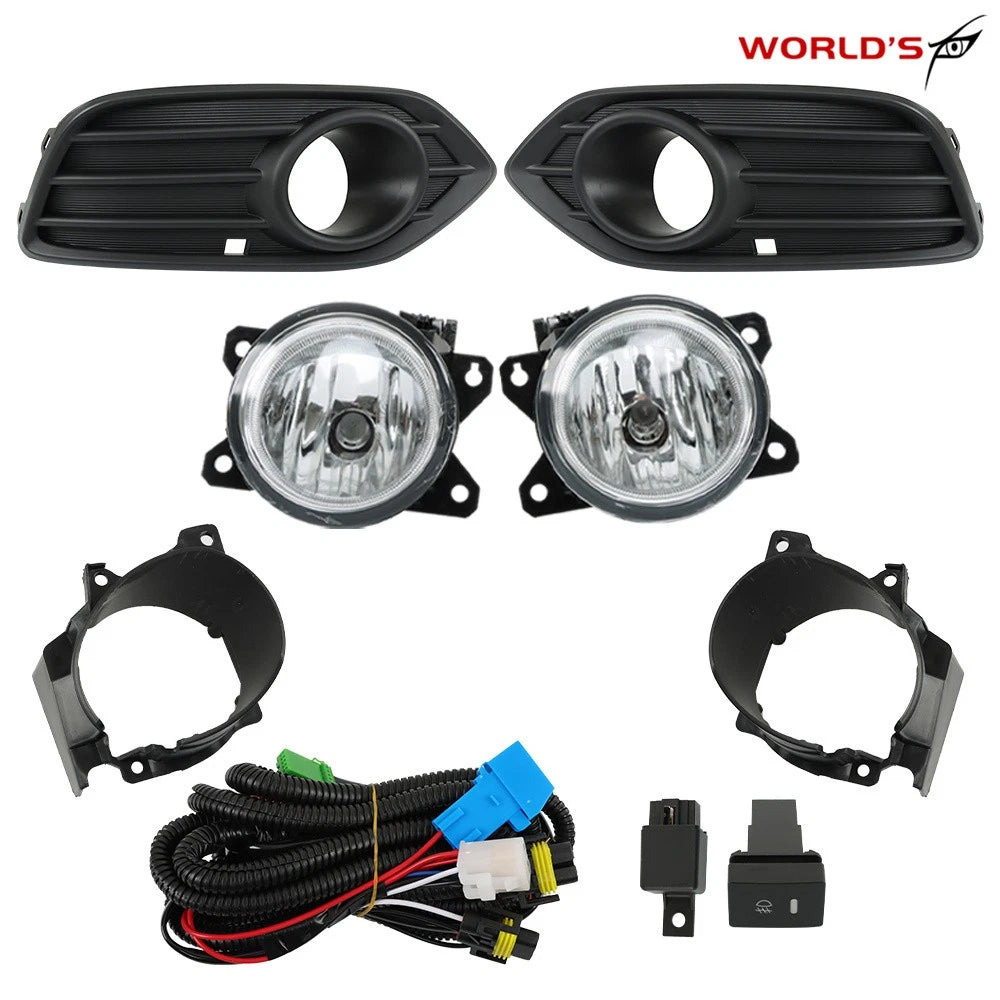 Clear Bumper Fog Lights for Honda HR-V (2019–2022)