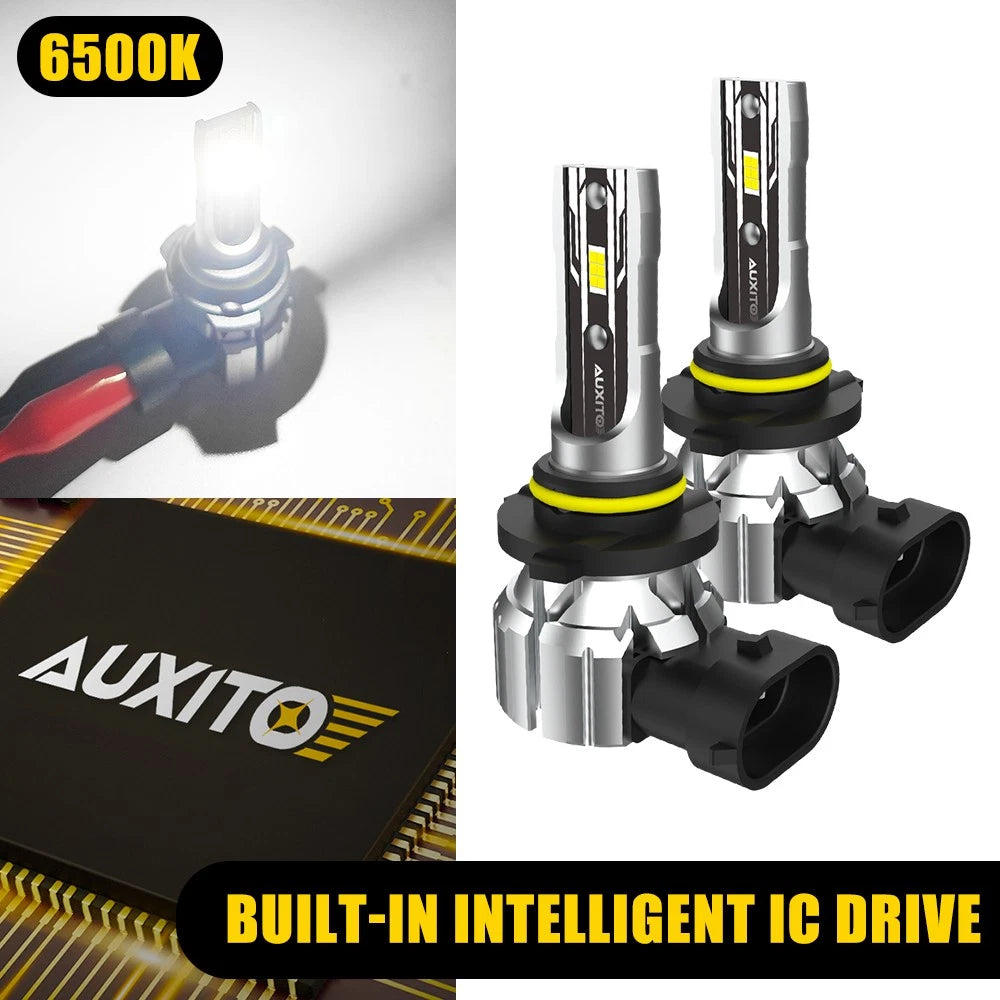 2X LED Headlight Bulbs for AUXITO 9006 HB4 (6500K)