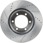 Front Drilled Slotted Brake Rotors for Toyota Sequoia Tundra (2000–2006)