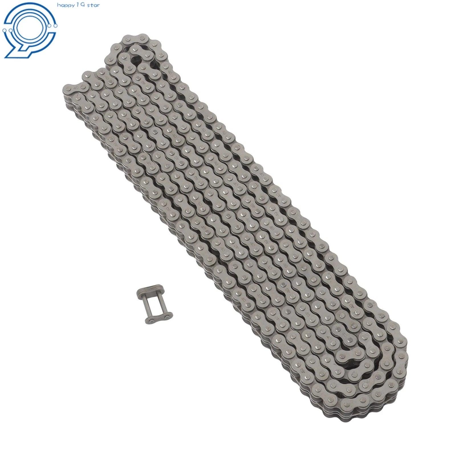 #40-2 Duplex Chain for Industrial Use (10 Feet Long)