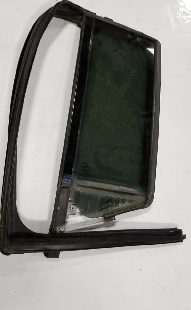 Rear Door Vent Glass w/ Frame for Ford Flex (2009–2019) LH Driver Side Tinted