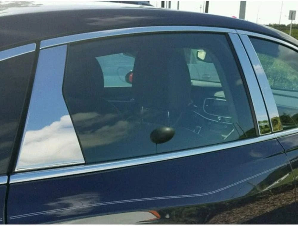 6pc Stainless Steel Pillar Post Trim Kit for Buick Lacrosse (2017–2019)