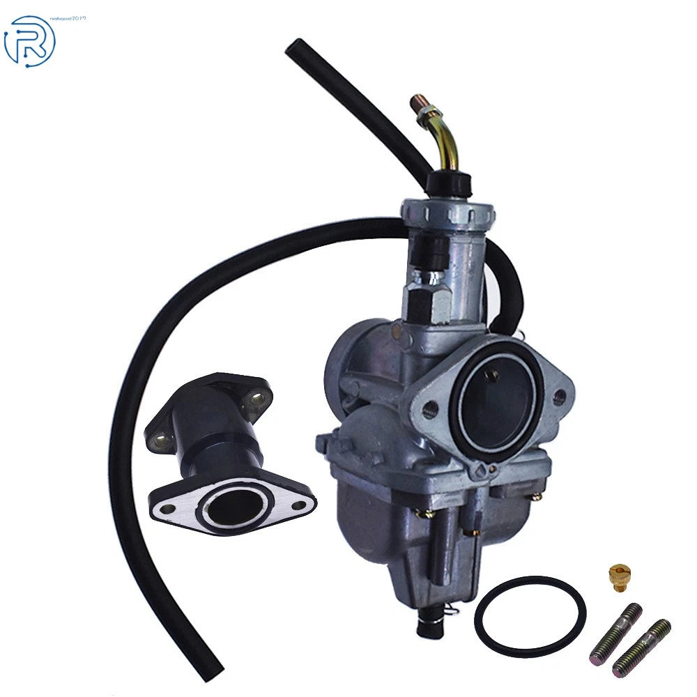 Carburetor and Intake Manifold Boot for Yamaha Breeze 125 