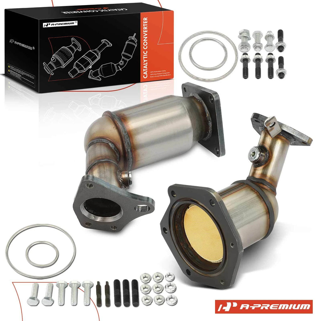 2X Front Catalytic Converter for Nissan Altima, Murano (2007–2021)