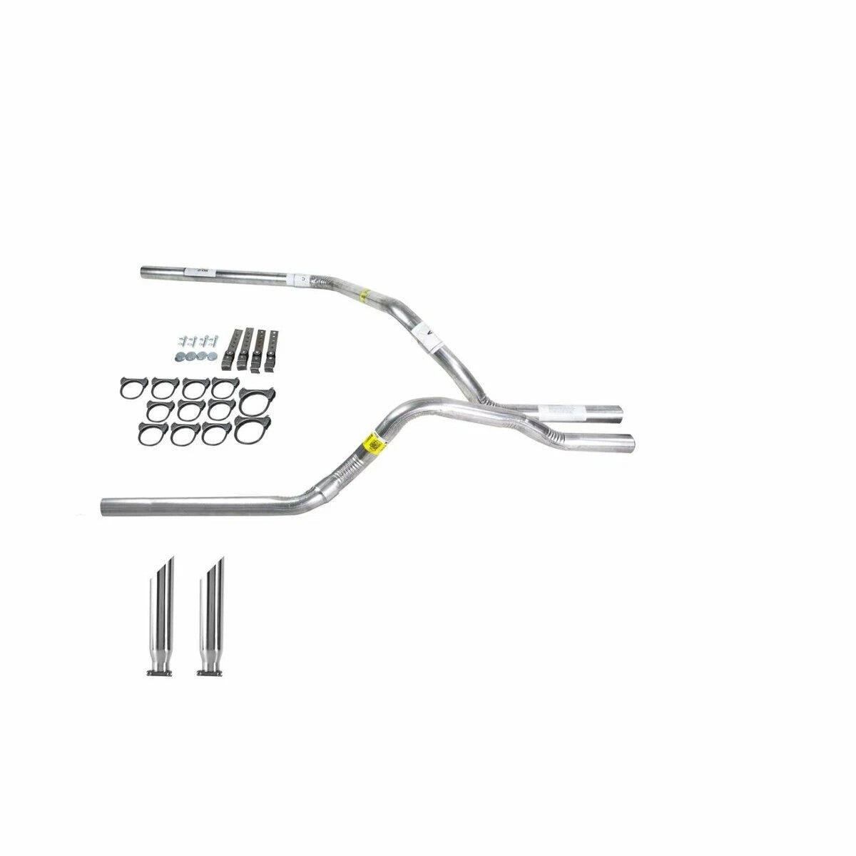Dual Exhaust Pipe 2.5" for Dakota (1987–1996) No Muffler SC Tip