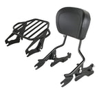 Detachable Sissy Bar Backrest Rack Docking Kit for Harley Touring (2014–2025)