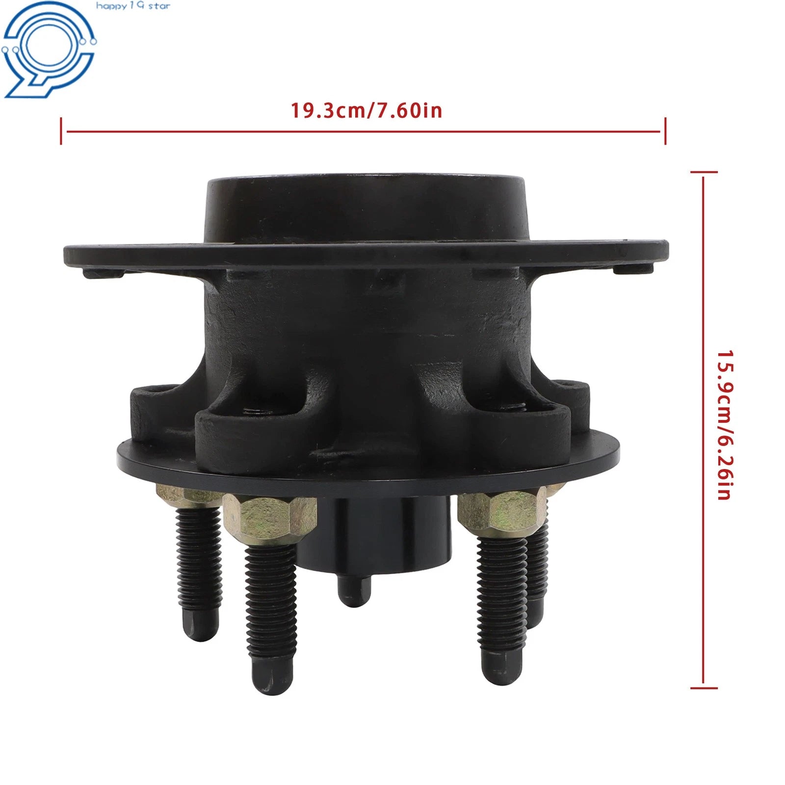 Rear Hub Kit for Ford 9" Floater (5x4-3/4 Inch Wheel Bolt Pattern)