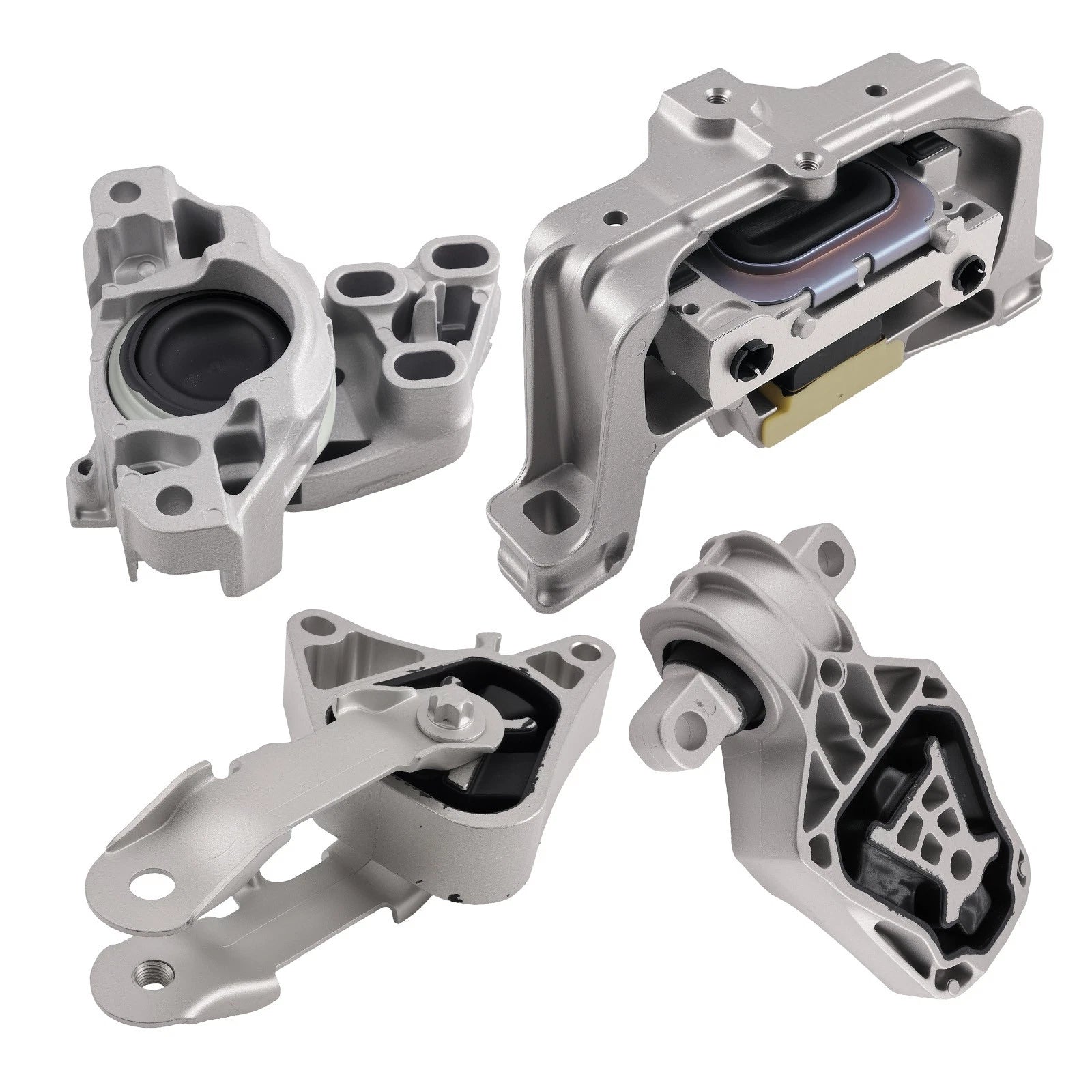 4X Engine Motor & Auto Trans Mount for Mercedes-Benz B250 CLA250 GLA250 (2013–2019)