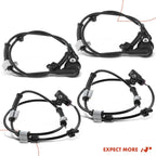 Set of 4 ABS Wheel Speed Sensors for Chevy Trailblazer GMC Envoy (2002–2009)