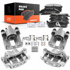 Set of 4 Brake Pads & Calipers for Ford Explorer (1995–2000)