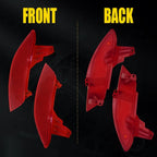 2X Rear Bumper Reflectors Red Lens for Honda HR-V (2016–2022)