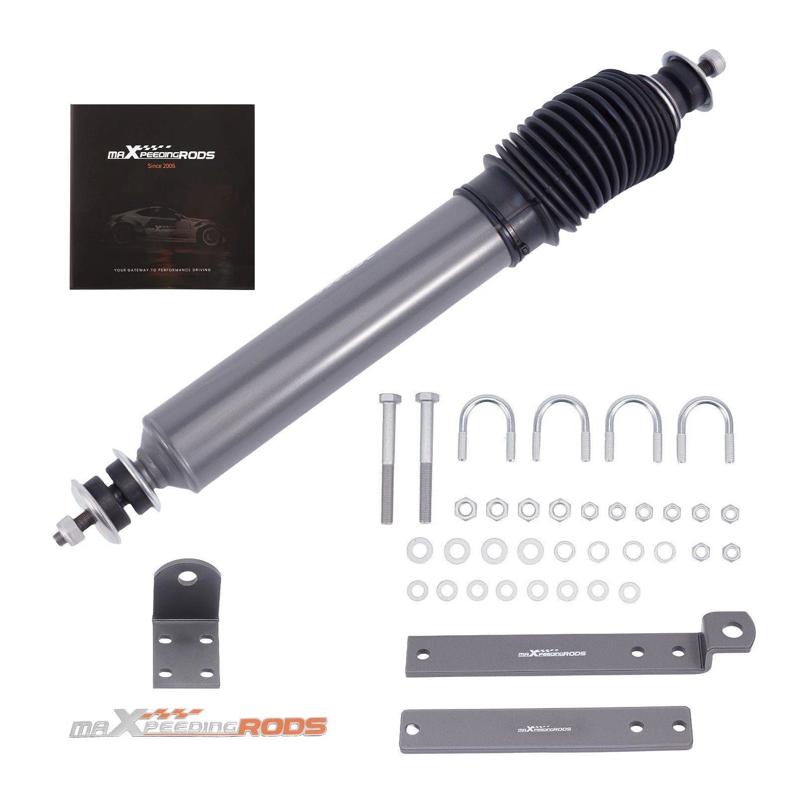 Front Steering Damper for Ford Explorer (1991–1994) 2WD/4WD Carbon Steel
