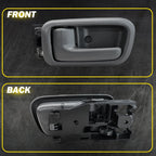 2X Interior Door Handles for Toyota Tundra (2000-2006) Gray