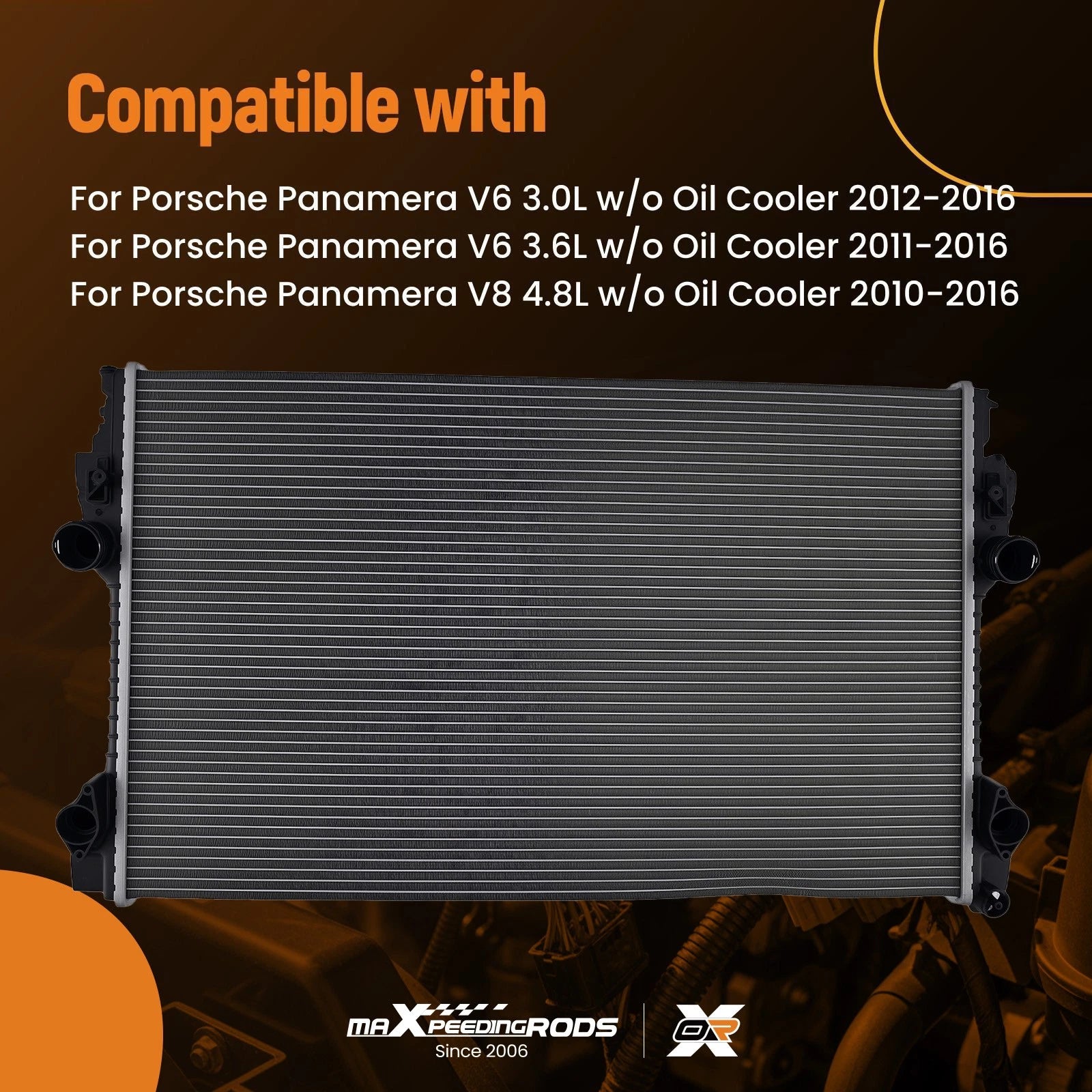 Radiator for Porsche Panamera (2010-2016)