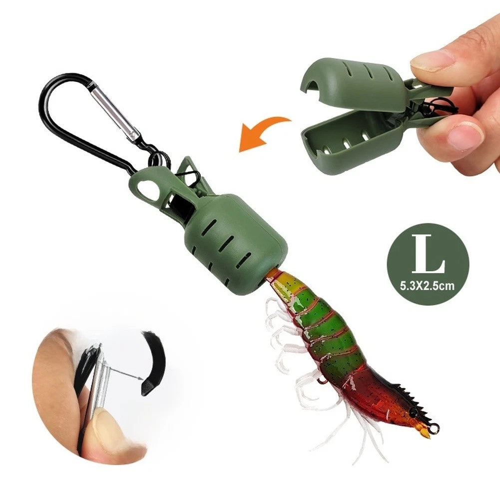 6X ABS Hook Protectors for Wooden Shrimp Lures 2.5# to 4.0#