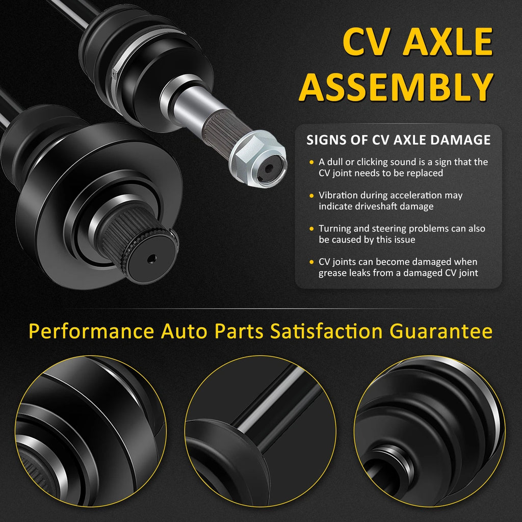 Rear Left CV Axle Shaft Assembly for Yamaha Rhino 700 (2008–2013)