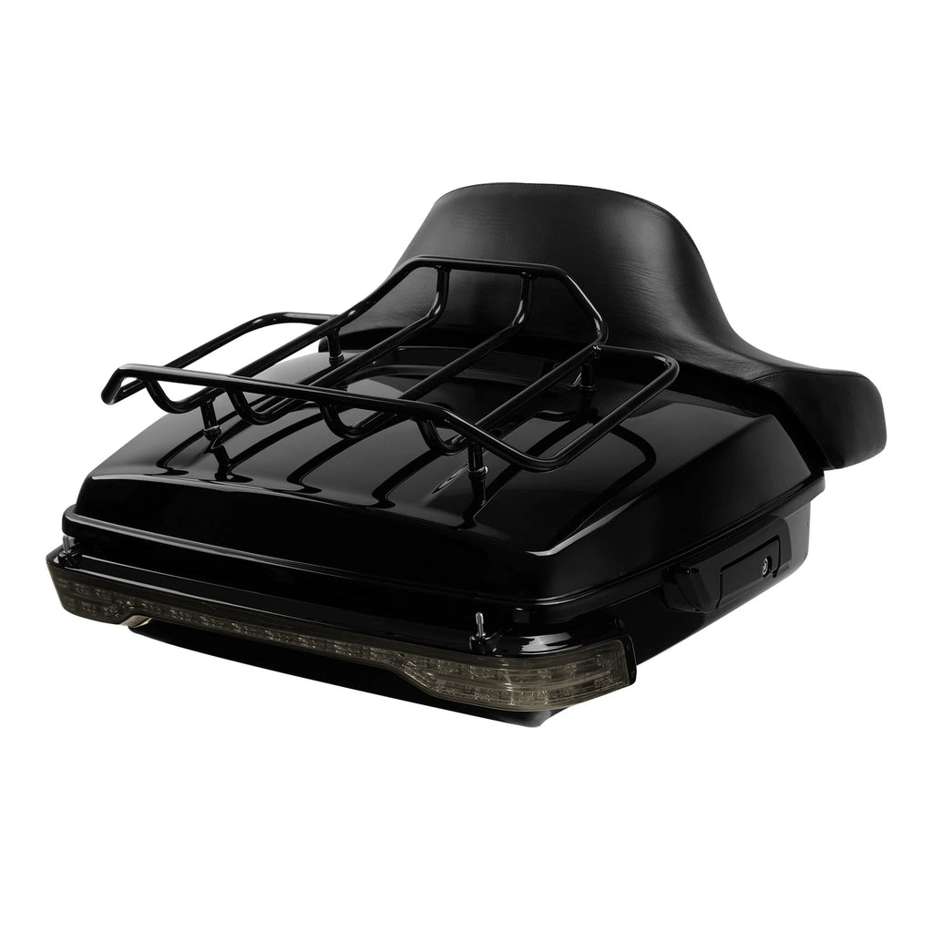 Chopped Trunk Backrest Rack Tail Light for Harley Touring Road Glide (2014–2026)