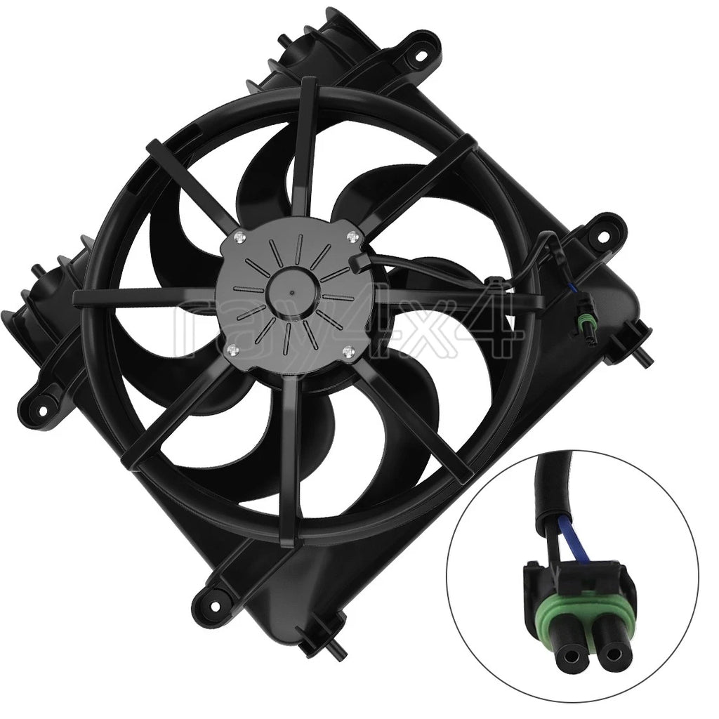 Radiator Cooling Fan & Shroud for Polaris Ranger 570 XP 900 1000 (2015–2021)