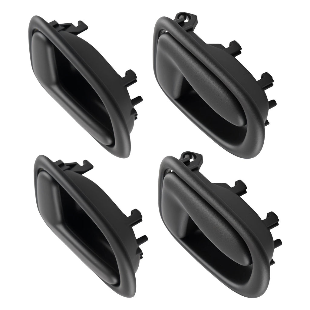 Interior Door Handle for Toyota Corolla LE (1993–1995) Black Set of 4