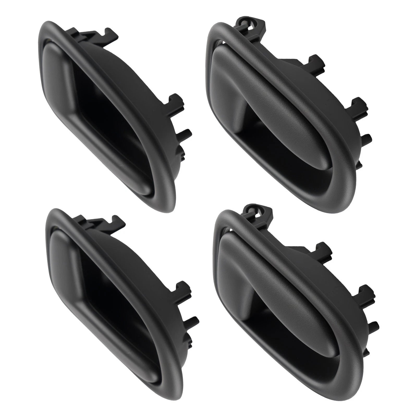 Interior Door Handle for Toyota Corolla LE (1993–1995) Black Set of 4